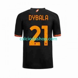 Maglia AS Roma Paulo Dybala 21 Gara Terza Uomo 2023-2024 MC