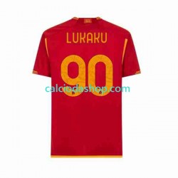 Maglia AS Roma Romelu Lukaku 90 Gara Home Uomo 2023-2024 MC