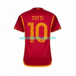 Maglia AS Roma Totti 10 Gara Home Uomo 2023-2024 MC