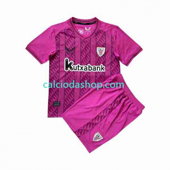 Maglia Portiere Athletic Bilbao Gara Away Completo Bambino 2-13 Anni 2023-2024 MC