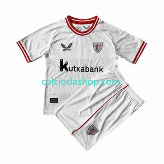 Maglia Athletic Bilbao Gara Away Completo Bambino 2-13 Anni 2023-2024 MC