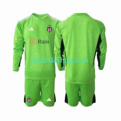 Maglia Portiere Besiktas Gara Away Completo Bambino 2-13 Anni 2023-2024 ML