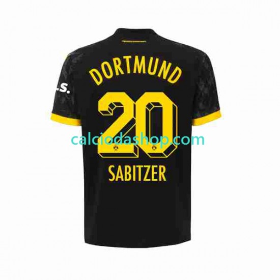 Maglia Borussia Dortmund Marcel Sabitzer 20 Gara Away Uomo 2023-2024 MC