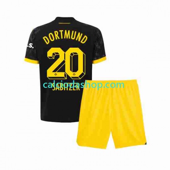 Maglia Borussia Dortmund Marcel Sabitzer 20 Gara Away Completo Bambino 2-13 Anni 2023-2024 MC