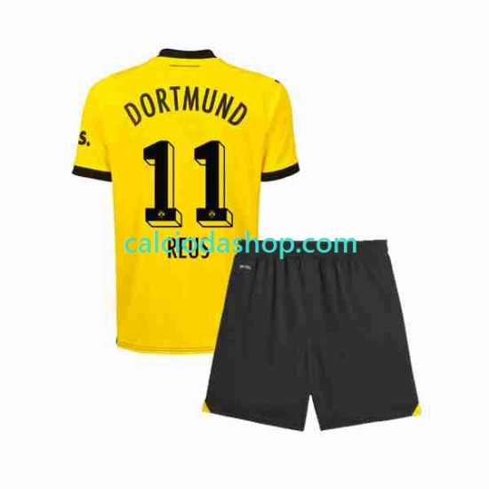 Maglia Borussia Dortmund Marco Reus 11 Gara Home Completo Bambino 2-13 Anni 2023-2024 MC