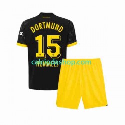 Maglia Borussia Dortmund Mats Hummels 15 Gara Away Completo Bambino 2-13 Anni 2023-2024 MC