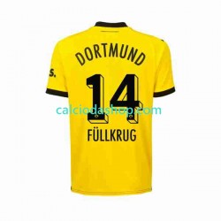 Maglia Borussia Dortmund Niclas Fullkrug 14 Gara Home Uomo 2023-2024 MC