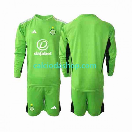 Maglia Portiere Celtic Gara Away Completo Bambino 2-13 Anni 2023-2024 ML