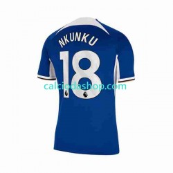 Maglia Chelsea Christopher Nkunku 18 Gara Home Uomo 2023-2024 MC