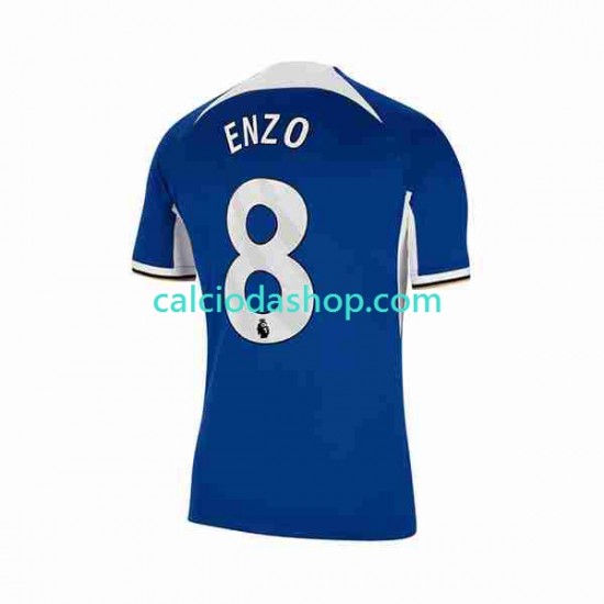 Maglia Chelsea Enzo Fernandez 8 Gara Home Uomo 2023-2024 MC