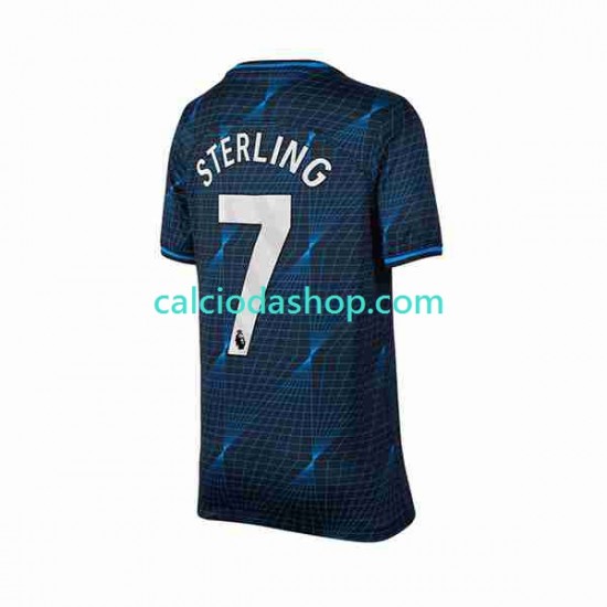 Maglia Chelsea Raheem Sterling 7 Gara Away Uomo 2023-2024 MC