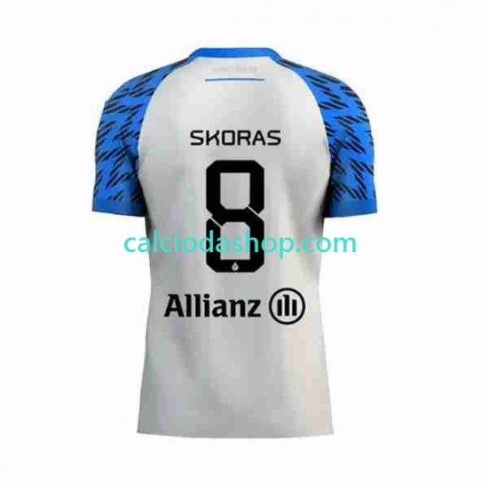 Maglia Club Brugge Michal Skoras 8 Gara Away Uomo 2023-2024 MC