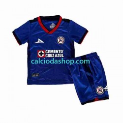 Maglia Cruz Azul Gara Home Completo Bambino 2-13 Anni 2023-2024 MC