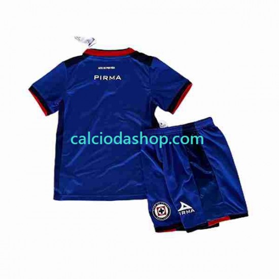 Maglia Cruz Azul Gara Home Completo Bambino 2-13 Anni 2023-2024 MC