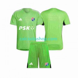 Maglia Portiere Dinamo Zagreb Gara Home Completo Bambino 2-13 Anni 2023-2024 MC