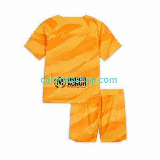 Maglia Portiere FC Barcelona Gara Quarto Completo Bambino 2-13 Anni 2023-2024 MC