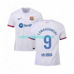 Maglia FC Barcelona LEWANDOWSKI 9 Gara Away Uomo 2023-2024 MC