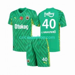 Portiere Fenerbahce Livakovic 40 Footbal Kit Gara Home 2023-2024 MC