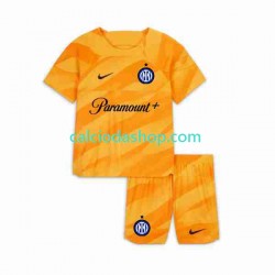 Maglia Portiere Inter Milan Gara Home Completo Bambino 2-13 Anni 2023-2024 MC