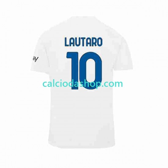 Maglia Inter Milan Lautaro Martinez 10 Gara Away Uomo 2023-2024 MC