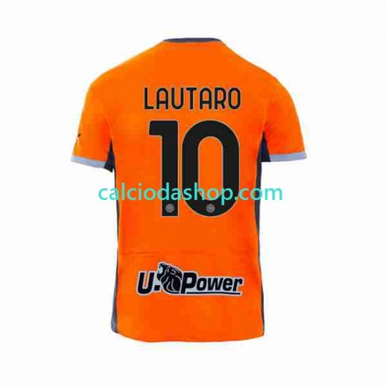 Maglia Inter Milan Lautaro Martinez 10 Gara Terza Uomo 2023-2024 MC