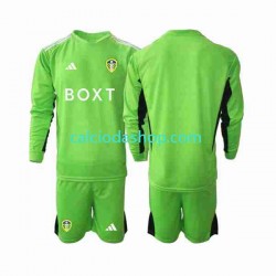 Maglia Portiere Leeds United Gara Home Completo Bambino 2-13 Anni 2023-2024 ML