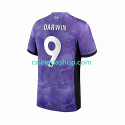 Maglia Liverpool Darwin Nunez 9 Gara Terza Uomo 2023-2024 MC