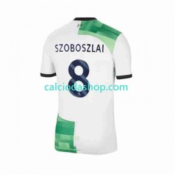 Maglia Liverpool Dominik Szoboszlai 8 Gara Away Uomo 2023-2024 MC