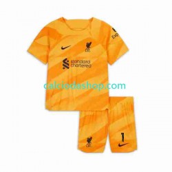 Maglia Portiere Liverpool A.Becker 1 Gara Terza Completo Bambino 2-13 Anni 2023-2024 MC