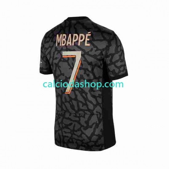 Maglia Paris Saint-Germain Mbappé Kylian 7 Gara Terza Uomo 2023-2024 MC