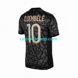 Maglia Paris Saint-Germain O.Dembele 10 Gara Terza Uomo 2023-2024 MC