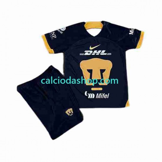 Maglia Pumas UNAM Gara Away Completo Bambino 2-13 Anni 2023-2024 MC