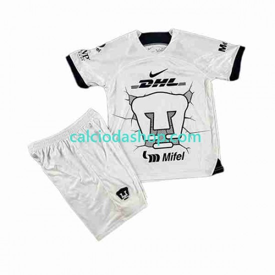 Maglia Pumas UNAM Gara Home Completo Bambino 2-13 Anni 2023-2024 MC