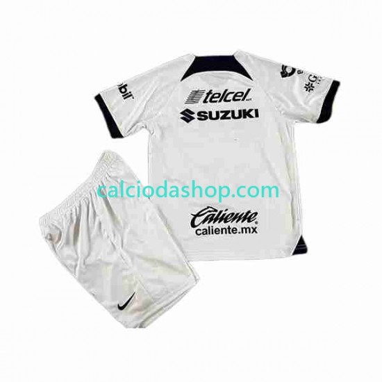 Maglia Pumas UNAM Gara Home Completo Bambino 2-13 Anni 2023-2024 MC