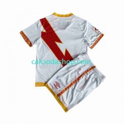 Maglia Rayo Vallecano Gara Home Completo Bambino 2-13 Anni 2023-2024 MC