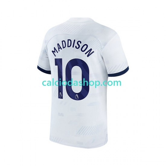 Maglia Tottenham Hotspur James Maddison 10 Gara Home Uomo 2023-2024 MC