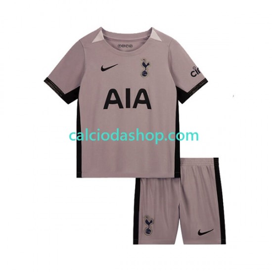 Maglia Tottenham Hotspur Gara Terza Completo Bambino 2-13 Anni 2023-2024 MC