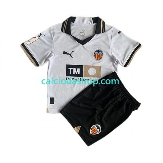 Maglia Valencia CF Gara Home Completo Bambino 2-13 Anni 2023-2024 MC