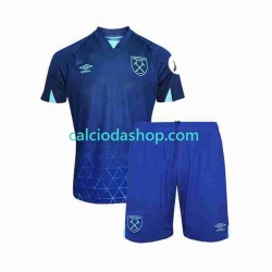 Maglia West Ham United Gara Terza Completo Bambino 2-13 Anni 2023-2024 MC