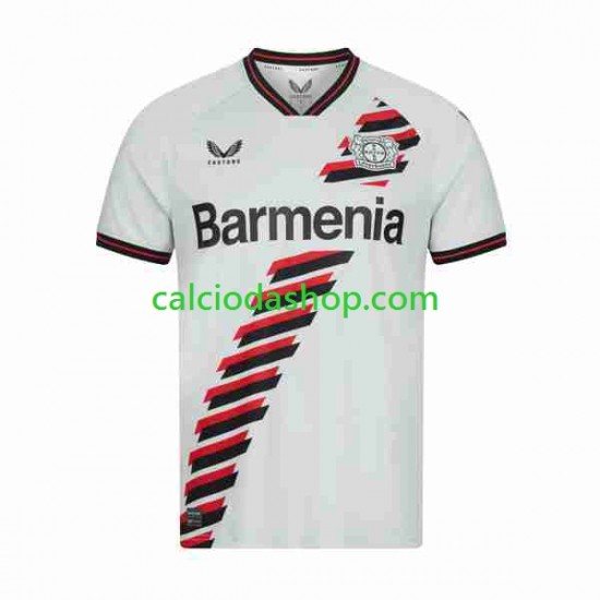 Maglia Bayer 04 Leverkusen Gara Away Uomo 2023-2024 MC