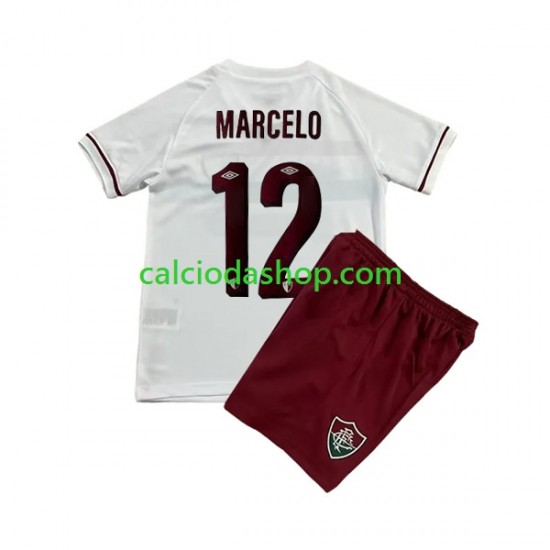 Maglia Fluminense Marcelo 12 Gara Away Completo Bambino 2-13 Anni 2023-2024 MC