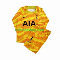 Maglia Portiere Tottenham Hotspur Hugo Gara Away Completo Bambino 2-13 Anni 2023-2024 ML Arancia