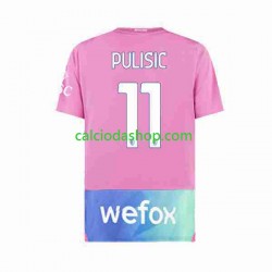 Maglia AC Milan Christian Pulisic 11 Gara Terza Uomo 2023-2024 MC