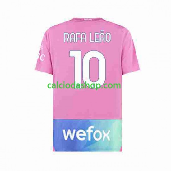 Maglia AC Milan Rafael Leao 10 Gara Terza Uomo 2023-2024 MC