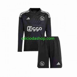 Maglia Portiere AFC Ajax Gara Terza Completo Bambino 2-13 Anni 2023-2024 ML