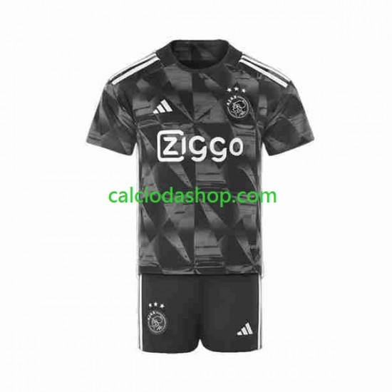 Maglia AFC Ajax Gara Terza Completo Bambino 2-13 Anni 2023-2024 MC