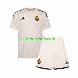 Maglia AS Roma Gara Away Completo Bambino 2-13 Anni 2023-2024 MC