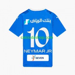 Maglia Al Hilal Neymar JR 10 Gara Home Uomo 2023-2024 MC