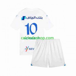 Maglia Al Hilal Neymar JR 10 Gara Away Completo Bambino 2-13 Anni 2023-2024 MC