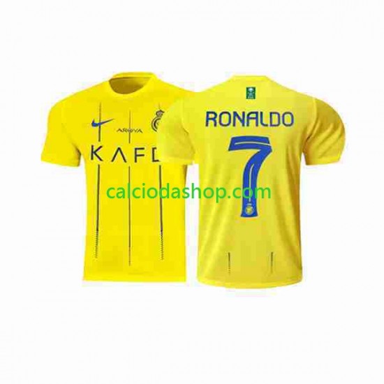 Maglia Al-Nassr Ronaldo 7 Gara Home Uomo 2023-2024 MC